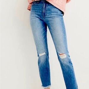MADEWELL THE PERFECT VINTAGE JEANS DISTRESSED SIZE 26